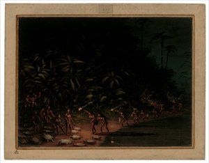 Skildpaddejagt, 18541869. af George Catlin