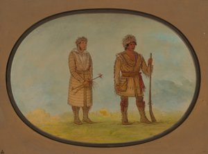 To Cherokee Chiefs, 18611869. af George Catlin