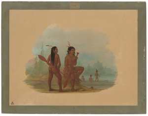 To unge Hyda-mænd af George Catlin