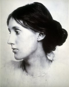 Portræt af Virginia Woolf (1882 - 1941). 1902