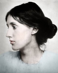 Portræt af den engelske forfatter Virginia Woolf (foto)