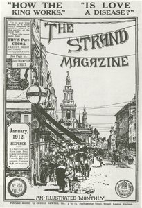 Forsiden af The Strand Magazine, 1912