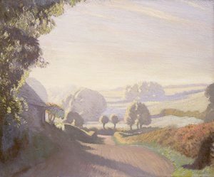 September Morgen, The Fields af George Clausen