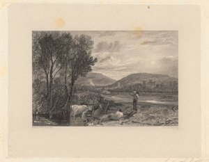 Lulworth Castle, Dorsetshire af George Cooke