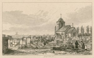 Old St Pancras Church, London af George Cooke