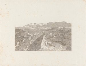 Forum Romanum fra Capitoltårnet af George Cooke