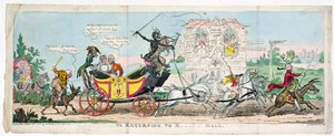 En udflugt til R.... Hall af George Cruikshank