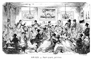 Vædderen - Ram-bukse jollities, 1800-tallet. af George Cruikshank