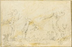 Comic Scene III af George Cruikshank