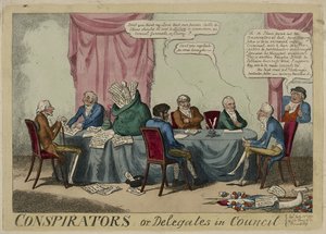 Conspirators, udgivet 1. juli af George Cruikshank