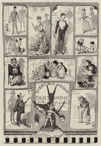 Hver sin egen pantomime af George Cruikshank