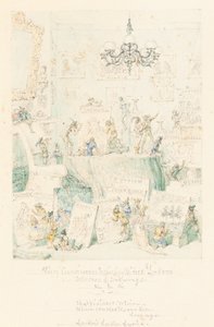 Fairy Connoisseurs inspicerer Mr. Frederick Lockers samling af tegninger af George Cruikshank