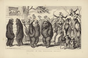 Medlemmer af Zoologisk Forening af George Cruikshank
