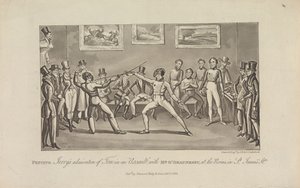 Fægtning af George Cruikshank