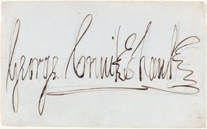 George Cruikshank (dekorativ signatur) af George Cruikshank