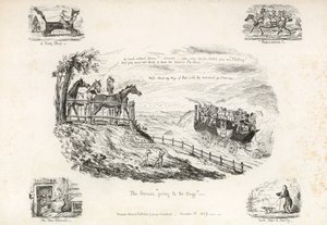 Gurneys dampvogn af George Cruikshank