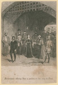Heckenham tilbyder Jane en benådning af George Cruikshank