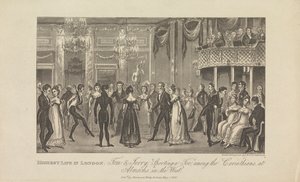 Det højeste liv i London... af George Cruikshank