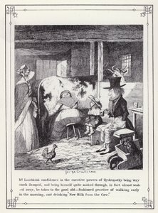 Illustration til The Bachelors Own Book, or The Progress of Mr Lambkin (Gent) (gravering) af George Cruikshank