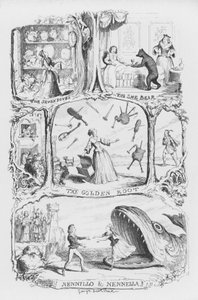 Illustration til The Pentamerone af George Cruikshank (gravering) af George Cruikshank