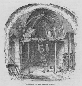 Interiør af Cradle Tower (gravering) af George Cruikshank