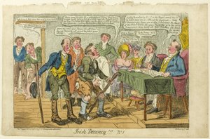 Irsk anstændighed! ! ! nr. 1 af George Cruikshank