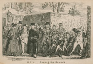 maj - Beating the Bounds af George Cruikshank