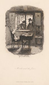 Munke og jøden af George Cruikshank