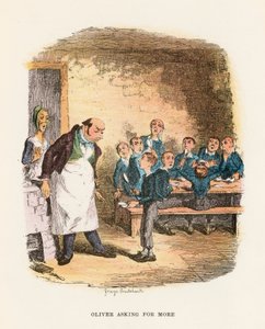 Oliver Asking for More, illustration til 