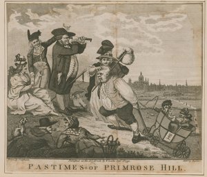 Tidsfordriv af Primrose Hill af George Cruikshank