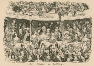 Grube, kasser og galleri af George Cruikshank