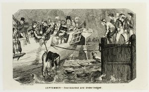 September - Over-Boarded and Under-Lodged fra George Cruikshank