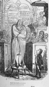 Så lad ham stå..., c1820. af George Cruikshank