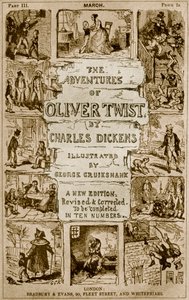 Olivers eventyr af George Cruikshank