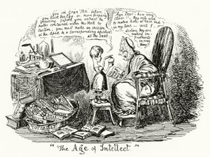 Intellektets tidsalder (gravering) af George Cruikshank