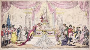 Kroningen af Nairernes Kejserinde af George Cruikshank