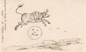 Koen hopper over månen