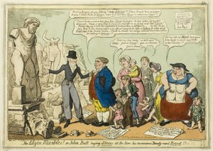 Elgin-kuglerne! af George Cruikshank