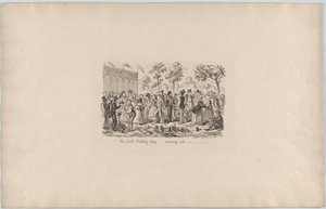 Den første Shilling-dag, der kommer ud, 1851., 1851. af George Cruikshank