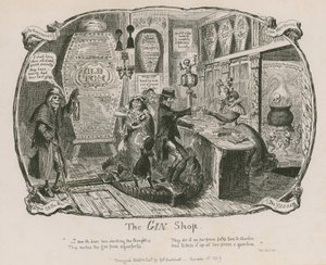 Ginbutikken af George Cruikshank