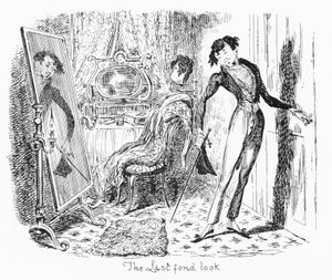 The Last Love Look (gravering) af George Cruikshank