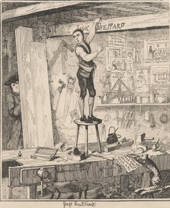 Navnet på bjælkerne af George Cruikshank