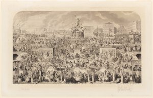 Tilbedelsen af Bacchus af George Cruikshank