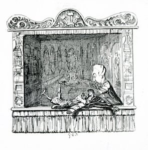 Lægen med hr. Punch af George Cruikshank