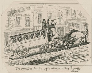 Omnibus-dyrene ... hvilke er de af George Cruikshank