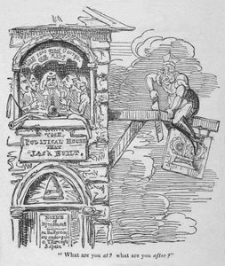 Hvad er du på Hvad går du efter, c1820. af George Cruikshank