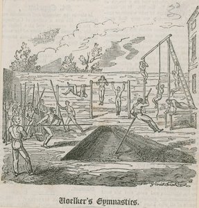 Woelkers Gymnastik af George Cruikshank