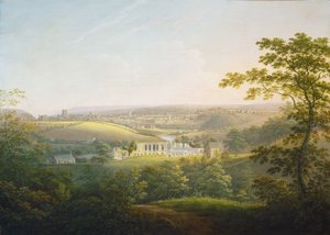 Easby Abbey, nær Richmond, ca. 18211854. af George Cuitt