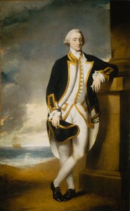 Kaptajn Hugh Palliser (1723-1796), ca. 1775 (olie på lærred)