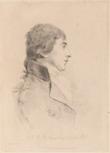 Portræt af J.M.W. Turner, R.A., ca. 1800 (radering)